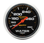 Autometer Mechanical Pro-Comp 2-5/8 in. Water Temperature Gauge 140-280F - 5431