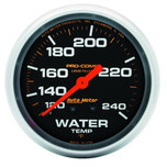 Autometer Mechanical Pro-Comp 2-5/8 in. Water Temperature Gauge 120-240F - 5432