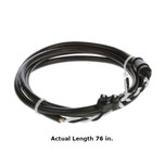 Truck-Lite 50 Series 14 Gauge 1 Plug 76 in. Marker Clearance Harness with PL-10 and Blunt Cut - 50303-0076