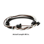 Truck-Lite 50 Series 14 Gauge 3 Plug 60 in. Identification Harness with PL-10 and Blunt Cut - 50300-0060