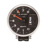 Autometer Air-Core Sport-Comp 5 in. Pedestal Tachometer Gauge 0-8000 RPM - 3980