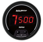 Autometer Digital Sport-Comp 3-3/8 in. In-Dash Tachometer Gauge 0-10000 RPM - 6397