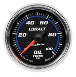 Autometer Digital Stepper Motor Cobalt 2-1/16 in. Oil Pressure Gauge 0-100 PSI - 6153