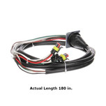 Truck-Lite 50 Series 16 Gauge 3 Plug RH Side 180 in. Marker Clearance and Stop/Turn/Tail Harness with S/T/T and M/C Breakout - 50242-0180