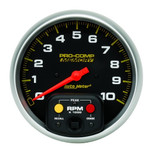 Autometer Air-Core Pro-Comp 5 in. In-Dash Tachometer Gauge 0-10000 RPM with Peak Memory Recall - 6801