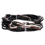 Truck-Lite 50 Series 14 Gauge 348 in. Upper Identification/License Harness with 4 Plug PL-10 and Blunt Cut - 50341-0348