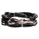 Truck-Lite 50 Series 14 Gauge 360 in. Upper Identification/License Harness with 4 Plug PL-10 and Blunt Cut - 50341-0360