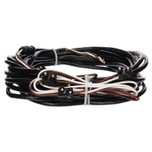 Truck-Lite 50 Series 14 Gauge 420 in. Upper Identification/License Harness with 4 Plug PL-10 and Blunt Cut - 50341-0420