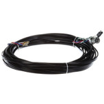 Truck-Lite 50 Series 12 Gauge 156 in. ABS Harness with 2 Plug 2 Position .180 Bullet/Packard Connector and Ring Terminal - 52100-0156