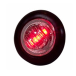 Heavy Duty Lighting Mini Round 3-Wire Red Clearance Marker Light 3 LED - HD34003-3RCSMD