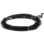 Truck-Lite 50 Series 12 Gauge 204 in. ABS Harness with 2 Plug 2 Position .180 Bullet/Packard Connector and Ring Terminal - 52100-0204