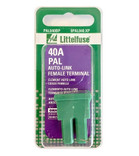 Littelfuse PAL Auto Link Female Terminal Fuse 40A 32V in Green - Carded - 0PAL040.XP