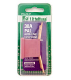 Littelfuse PAL Auto Link 13/16 in. Bent Male Terminal Fuse 30A 32V in Pink - Carded - 0PAL230.XP