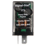 Signal-Stat 70-120 FPM 12 Light Electro-Mechanical Plastic Flasher Module 12V with 3 Blade Terminals by Truck-Lite - 173