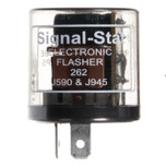 Signal-Stat 60-120 FPM 10 Light Electro-Mechanical Plastic Flasher Module 12V with 2 Blade Terminals by Truck-Lite - 262