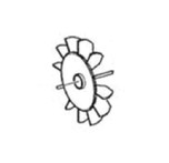 Alemite Cooling Fan MEC63 Hole D.12 - 393802-96