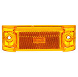 Truck-Lite 21 Series 3 Diode Yellow Rectangular LED Reflectorized Marker Clearance Light 12V - Bulk Pkg - 21251Y3