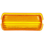 Signal-Stat Yellow Oval Acrylic Replacement Lens for Marker Clearance Lights 1505A and 1506A Snap-Fit - 8946A by Truck-Lite