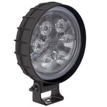 JW Speaker Model 670 XD 4.5 in. Round LED Work Light 12-110V with Flood Beam Pattern - 1403291
