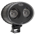 JW Speaker Model 770 RED 5 in. x 3 in. Red Oval LED Safety Spot Light 12-110V with Spot Beam Pattern - 1706441