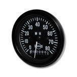 ISSPRO - Programmable Speedometer Gauge, 80mph, 3-3/8in - R8480M
