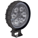 JW Speaker Model 670 XD 4.5 in. Round LED Work Light 12-24V with Flood Beam Pattern - 1403241