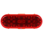 Truck-Lite 60 Series Diamond Shell 26 Diode Red Oval LED Stop/Turn/Tail Light 12V - 60885R