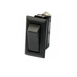 K-Four Single Pole Rocker Switch 12V 20A Black Matte - 14-104