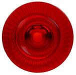 Truck-Lite Red Round Acrylic Snap-Fit Replacement Lens - 07332