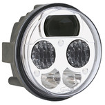 JW Speaker 4.5 in. Round LED High/Low Beam Headlight 12V with Universal Panel Mount - Model 8415 - 0547031