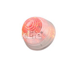 Truck-Lite 10 Diode 2 in. Marker and Clearance Beehive LED Lamp with Clear Lens in Red - Bulk - 3076-3