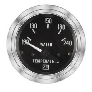 Teltek Outside Air Temperature Gauge with Ice Warning - Red Display - 101