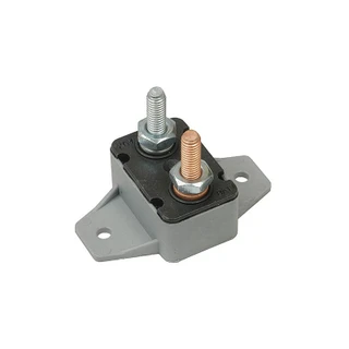Seachoice 40 Amp Manual Reset Circuit Breaker – 12/24V DC With Battery Mounting Bracket, 50-13071 / 50-13711