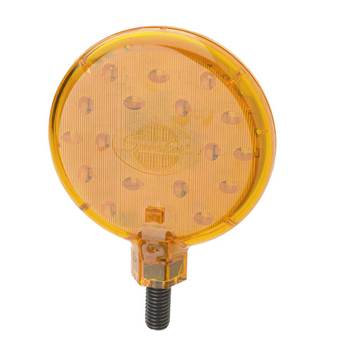 JW Speaker 5 in. Round LED Double-Sided Turn Signal Light 12-24V without Guard - Amber - Model 206 - 0341681
