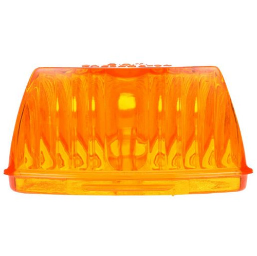 Truck-Lite Yellow Triangular Polycarbonate Replacement Lens for 26771R/Y and Do-Ray Lights - 99063Y