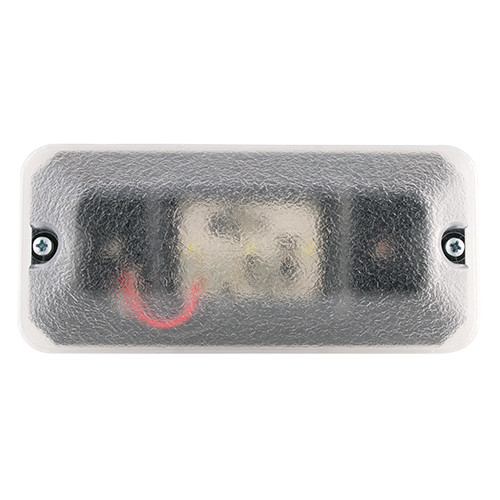 JW Speaker 3 in. x 7 in. Rectangular LED Dome Light 12-24V without Switch - Model 410 - 0443271