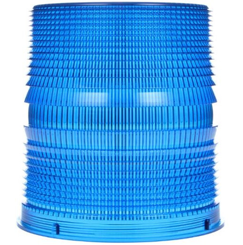 Truck-Lite Blue Round Polycarbonate Replacement Lens for Strobes & Beacons 6811B and 6601B - 99220B