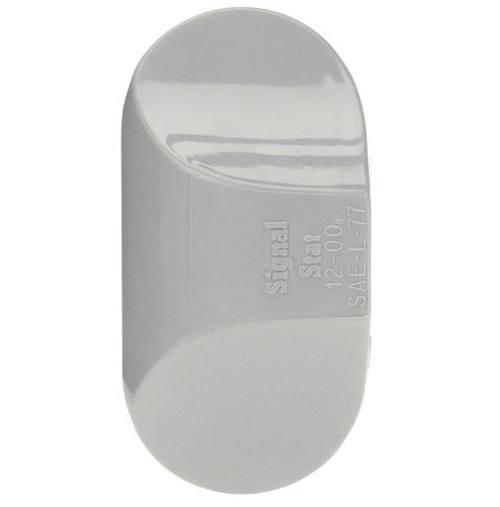 Signal-Stat Gray ABS Lens Hood - 8951W by Truck-Lite