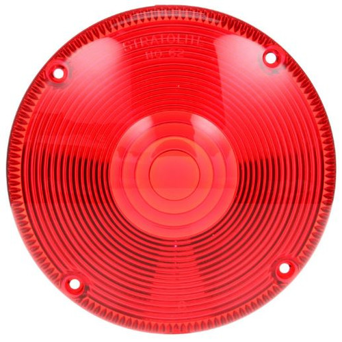 Truck-Lite Red Round Acrylic Replacement Lens for Lights 80354, 80355, 90320R/Y and 90321R/Y - 99088R