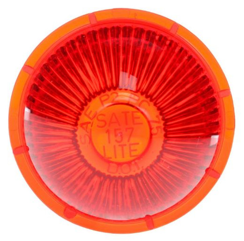 Truck-Lite Red Beehive Acrylic Replacement Lens for 26322, 26740, 26741, Do-Ray Lights and Signal-Stat 9004 Series - 99039R