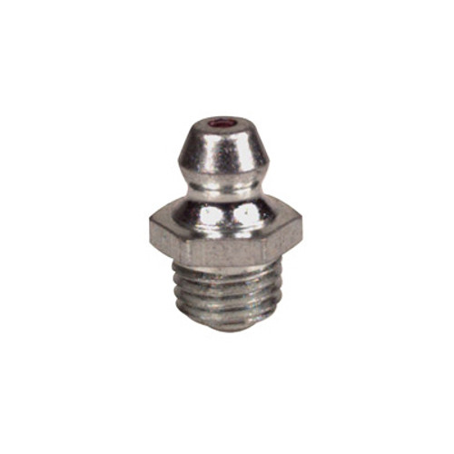 Alemite Straight Threaded Metric Fitting with 5/8 in. Overall Length - Bulk Pkg - 2103