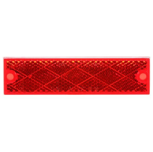 Truck-Lite Red Rectangle Reflector - Basket Pack of 25 - 98003RB