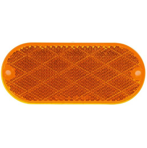 Truck-Lite Yellow Oval Reflector - 98001Y