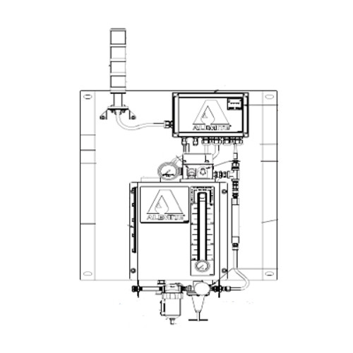 Alemite M-Series Oil Mist Generator with 9.7 CFM Mist Nozzle Size - 31159-E