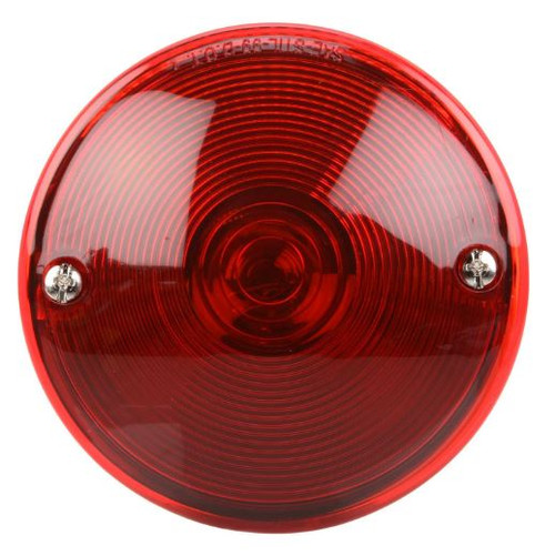 Truck-Lite 80 Series 1 Bulb Red Round Incandescent Stop/Turn/Tail Light 12V - 80463R