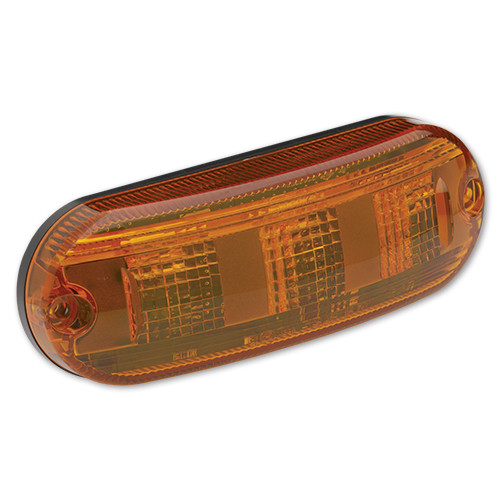 JW Speaker 2 in. x 7 in. Rectangular LED Turn Signal and Warning Light 12V - Model 272 - 0341801