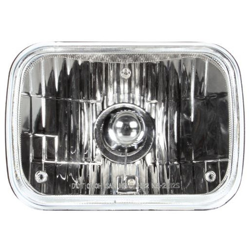 Truck-Lite 5in. x 7in. 1 Bulb Clear Rectangular Halogen Glass Headlight 12V - 27009