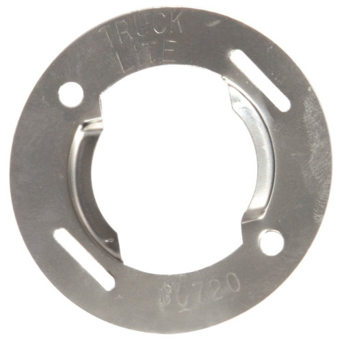 Truck-Lite 30 Series Silver Stainless Steel 2 Screw Bracket Mount Used in 30 Series Round Shape Lights - 30720