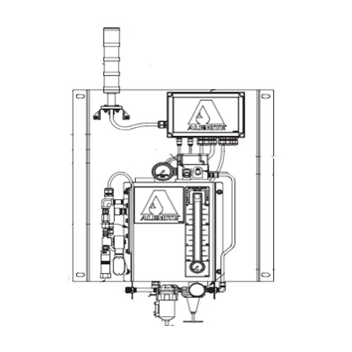 Alemite M-Series Oil Mist Generator with 1 CFM Mist Nozzle Size - 32301-C