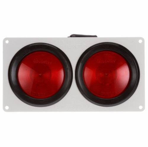 Truck-Lite 40 Series Right Hand Side Red Round Incandescent Stop/Turn/Tail Light Module 12V - Bulk Pkg - 40743-3